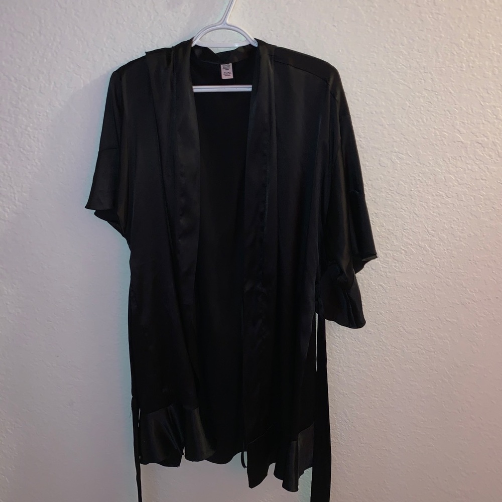 Victoria’s Secret silk bathrobe
